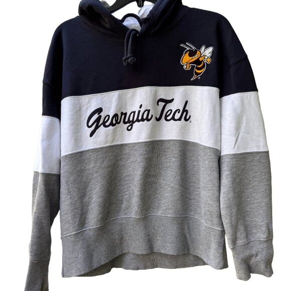 Georgia Tech Yellow Jackets Champion Women's Hoodie, Large - Picture 1 of 2